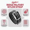 WatchGecko Ridge Military Nylon Watch Band - Stylish and Durable Bond - 20mm