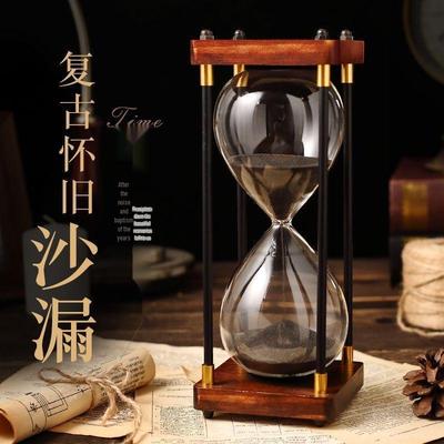 30-Minute Drop-Proof Sand Timer for College Students - Durable, Portable Learning Hourglass Toy