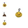 Cartoon Emoji Plush Keychain With Pp Cotton Soft Material For Decoration And Gift Giving