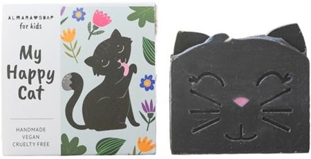 

Almara Soap For Kids My Happy Cat handmade soap peach aroma TU прозрачный