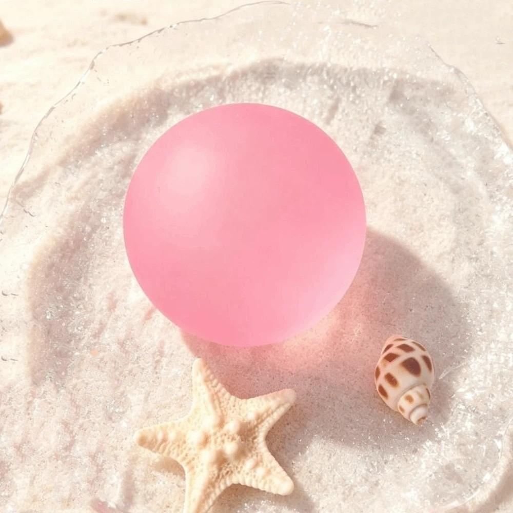 Soft Ball Quick-rebound Squeeze Toy Blue Crispy Handmade Ball Gift Coconut Oil Squishy Ball  Office
