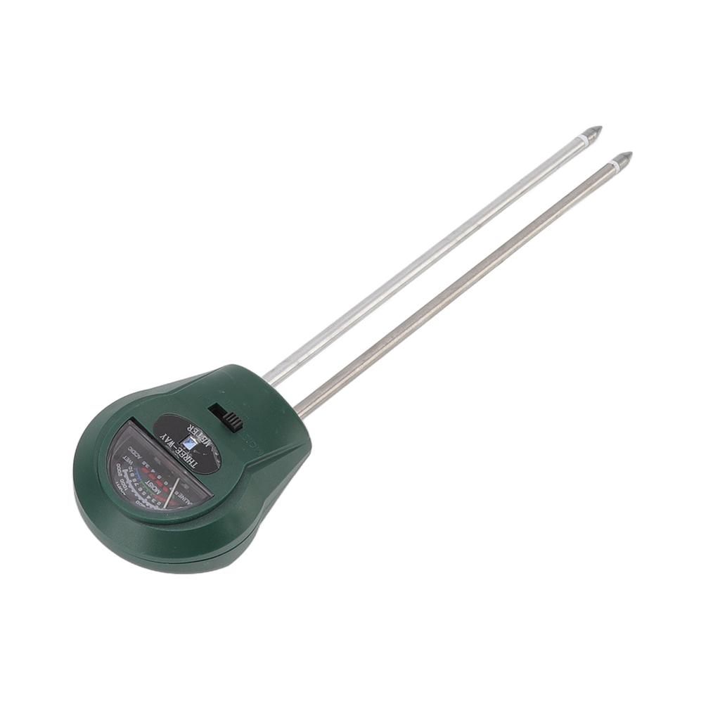 3 In 1 Soil Moisture Meter Dual Probe Detection Sunlight PH Tester for Gardening Farming