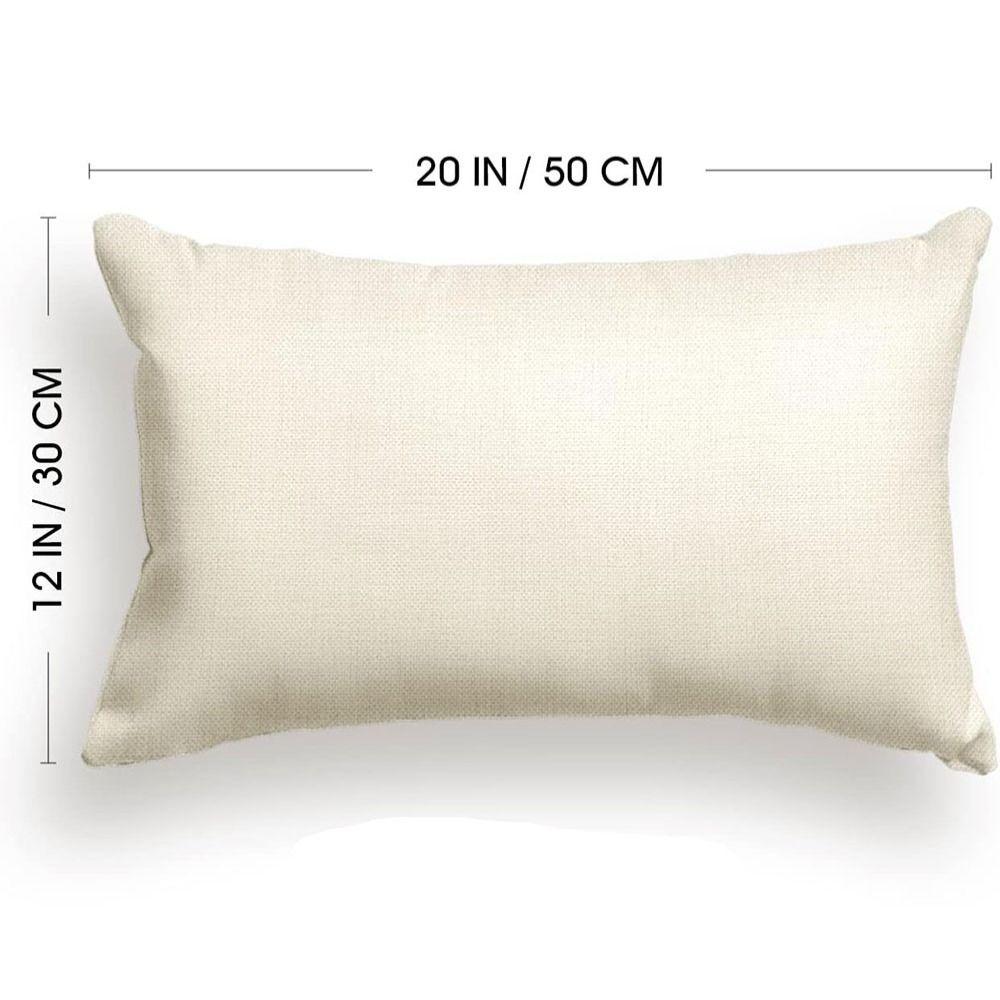 1/2pcs Terylene Decorative Throw Pillow Cover 12*20 Inch Christmas Decorated Pillowcase  Office