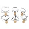 Household Zinc Alloy Biscuit Mould Pastry Cake Mould Kitchen Oak Handle Cake Cutter Baking Appliance YLE62