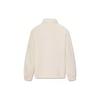 Levis FW23 Solid Color Casual Warm Long Sleeve Polo Shirt Women tops Off-White A1899-0003