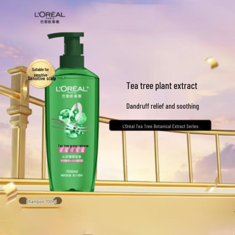 L Oreal Tea Tree Anti-Dandruff Soothing Shampoo 700ml
