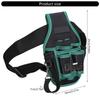 Tear Resistant Tool Belt Pouch for Carpenters and Electricians with Comfortable Fit and Enhances Portability