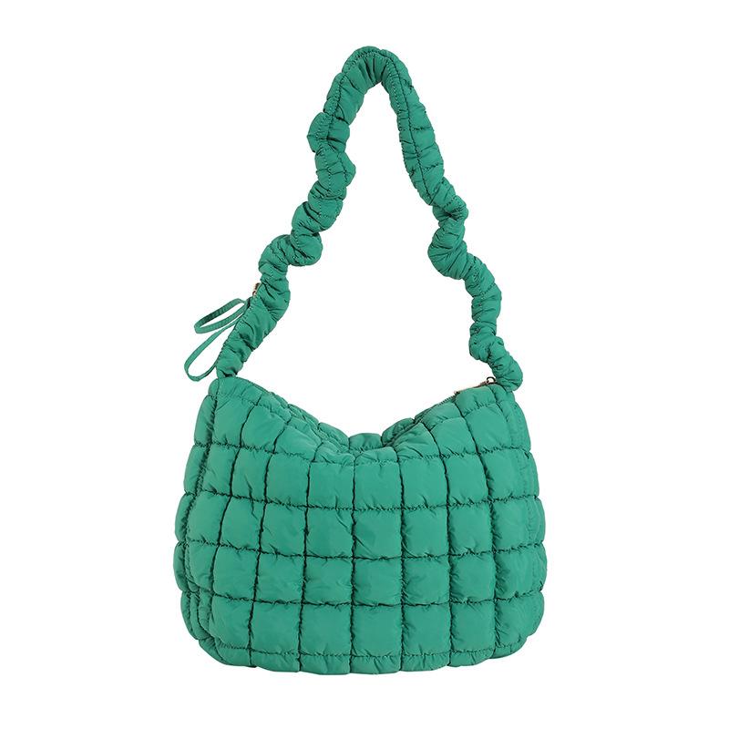 2025 New Tote Bag Fashion Handbag Women's Simple Large Capacity Personalized Armpit Bag Trend Simple