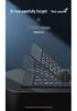 Two-Fold Mini Bluetooth Keyboard: Portable, Universal, Three-System Compatible, with Charging Light and Sound for Office Use