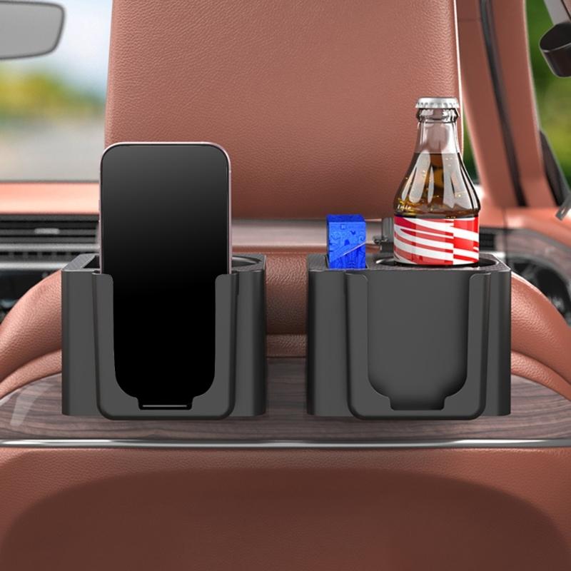 Fahrzeug Getränkehalter Aufbewahrungsbox Getränkehalter Sicher Nicht Umkippend Platzsparend Auto Zubehör für Kaffeetassen Dosen Snacks
