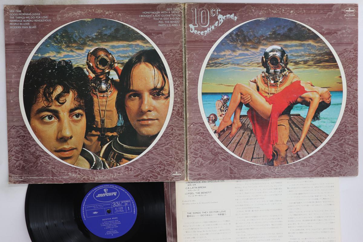 

LP Record 10CC - Deceptive Bends RJ7229 MERCURY 1977 Japan Rock Used