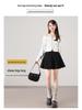 2025 Stylish Elastic Waist Jacquard Skirt - Fluffy Cake Design, Long Legs Effect, Versatile Slimming Short Skirt