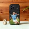 Football Star E-Erling H-Haaland Phone Case For iPhone 17, 16,15,14,13,12,11 Plus,Pro Max, Others Soft Black Cover