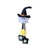 Halloween Pendant 3D Soft Plush Ghost Crochet Kit Festive Holiday Pendant Decoration Whimsical Halloween Accessories