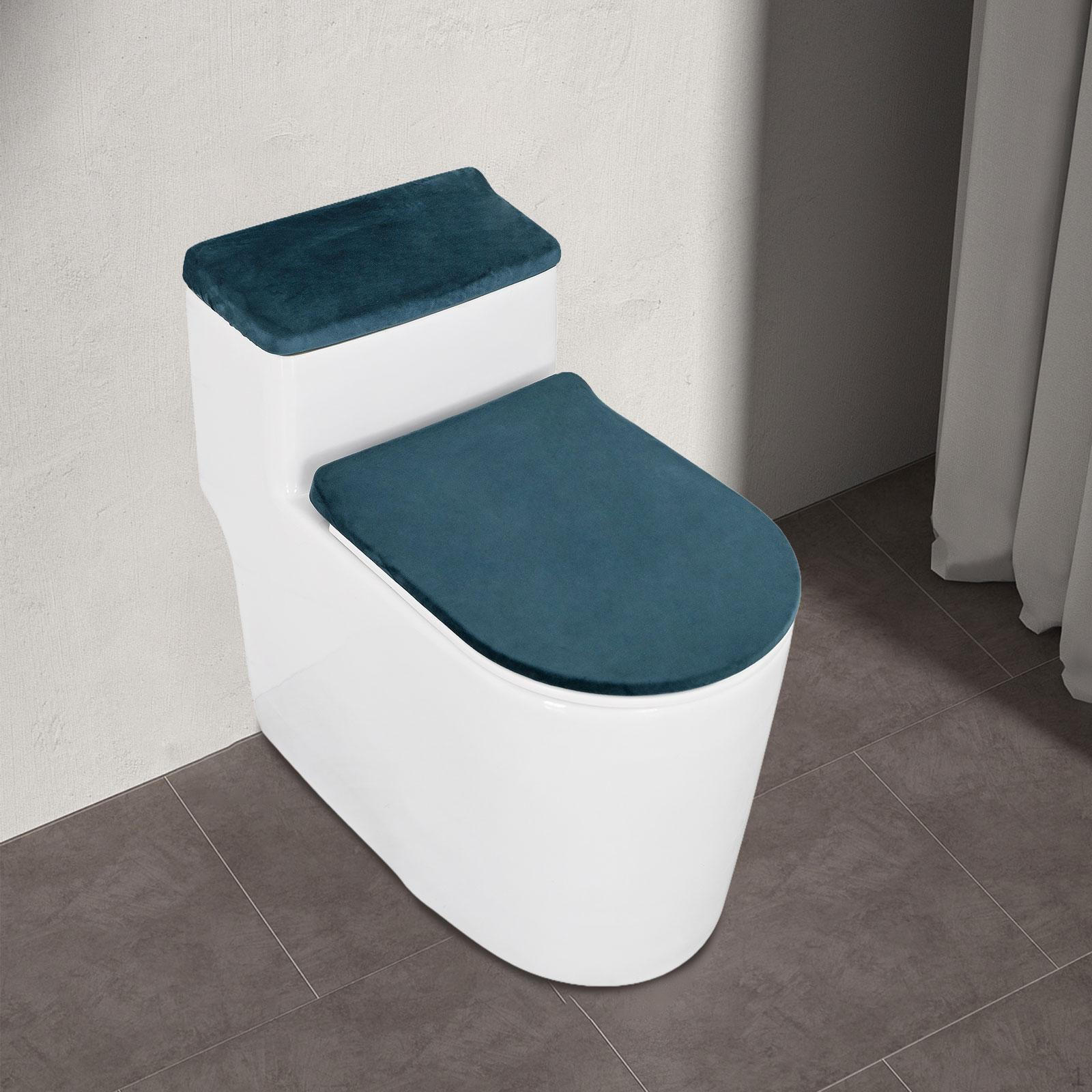 

Крышка для сиденья унитаза, набор аксессуаров для ванной комнаты, сменное украшение для дома, универсальный протектор зелёный