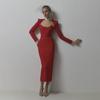 European and American H746 Bandage Evening Dress