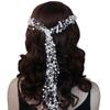 Korean Style Pearl Bridal Headpiece: Handmade Beaded Forest Fairy Wedding Headband