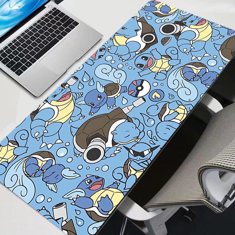 Mouse Pad Gaming Accessories PC Gamer alfombrilla xxl Pokemon Pikachu Computer Desk Mat Laptop Varmilo Keyboard Mousepad