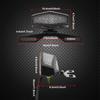 Ygmylandbb Motorcycle Tail Lamp Integrated LED DC12V Number Light Stay