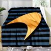 Mc-Laren Blanket Flannel Throw for Sofa, Travel, Camping, Livingroom, Office, Chair and Bed Soft and Warm Holiday Birthday gifts