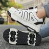 29-40 Kinder Vierrad-Sneaker Rollschuhlaufen Abnehmbare Studenten-Schlittschuhe Sportschuhe Mädchen Skate-Schuhe