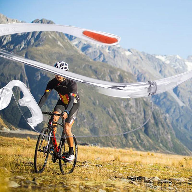 Universal Anti-Splash Eye Protection Work Safety Windproof Dustproof Protective Glasses Frame Cycling Glasses Goggles Unisex