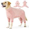 Anti-hair Loss Dog Jumpsuit Cotton Material Dog Pajamas Cozy Dog Sleepwear  Pet Home Wear