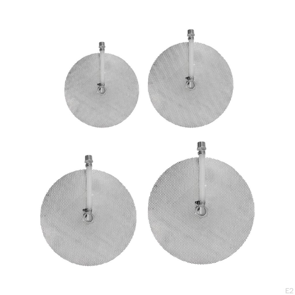 False Bottom Brew Kettle Accessories Silicone Hose Adapter Kit 3/8 inch Barb x 1/2 Kitchen Home