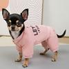 Winter Warmer Haustier Hundemantel für Kleine Mittelgroße Hunde Welpenkleidung Hunde Overall Verdicken Hunde Hoodies Haustierbedarf