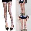 Women Aesthetic Sweet Cats Paws Bowknot Printed Sheer Silk Tights Stockings Thin See Through Pantyhose Leggings Hosiery