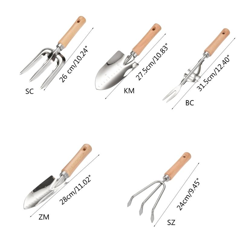 Mini Gardening Potting Tools Handle Spade Shovel Rake Shovel Multifunctional Household Plants Bonsai Succulent Tools