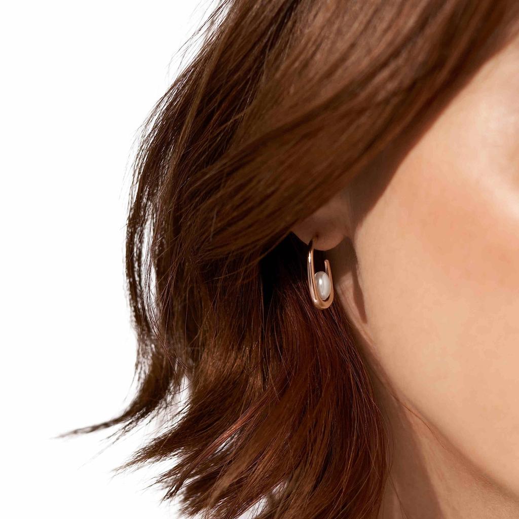 Skagen AGNETHE Shell Pearl Hoop SKJ1747791 Women's Earrings,