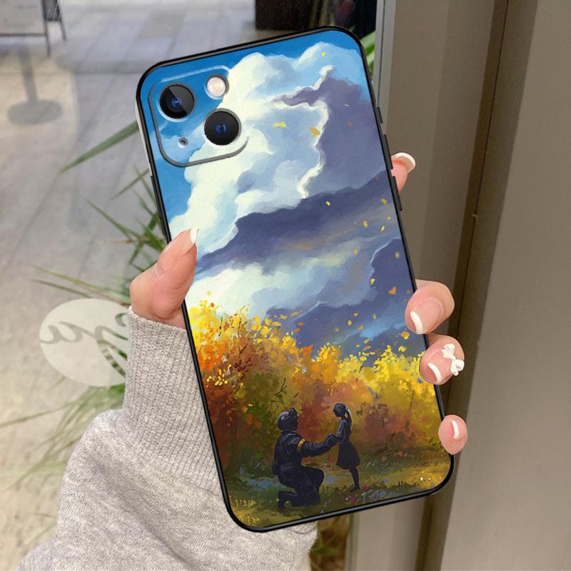 Ukrainian Flag Case For iPhone 17 Pro Max 16 14 13 12 11 15 Pro Max Plus 12 13 Mini 16e 17 Air Back Cover