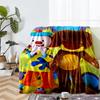JoJo's Circus Theme Printed Blanket - Perfect for Couch, Bed, Travel & Outdoor Use | Machine Washable, Cozy & Durable.