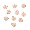 10Pcs Metal Enamel English Letters Charms Pendant For DIY Jewelry Making Necklace Bracelet Accessories