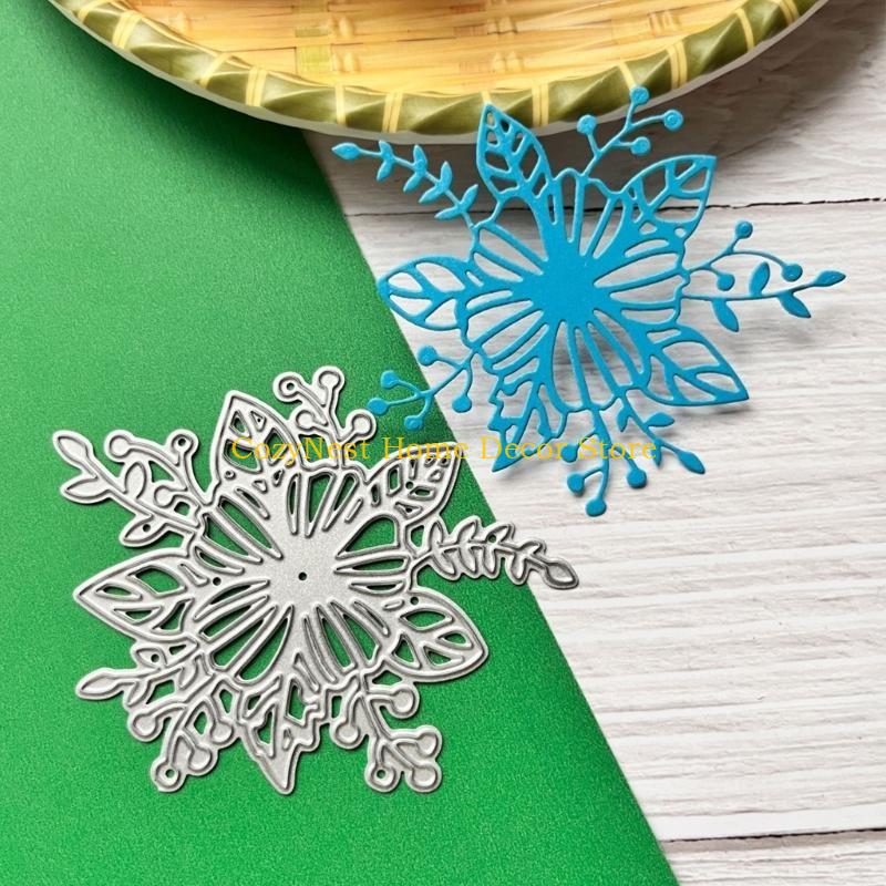 92MF Metal Die Cuts Pretty Flower Embossing Stencil Cutting Dies for Card Making Scrapbooking Paper Craft DIY Template Mold