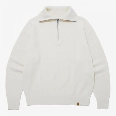 Merino Wool Half Zip Sweater Nt7ap51a