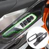 Carbon Fiber ABS Window Lift Switch Button Trim For Corvette C8 Convertible 20+
