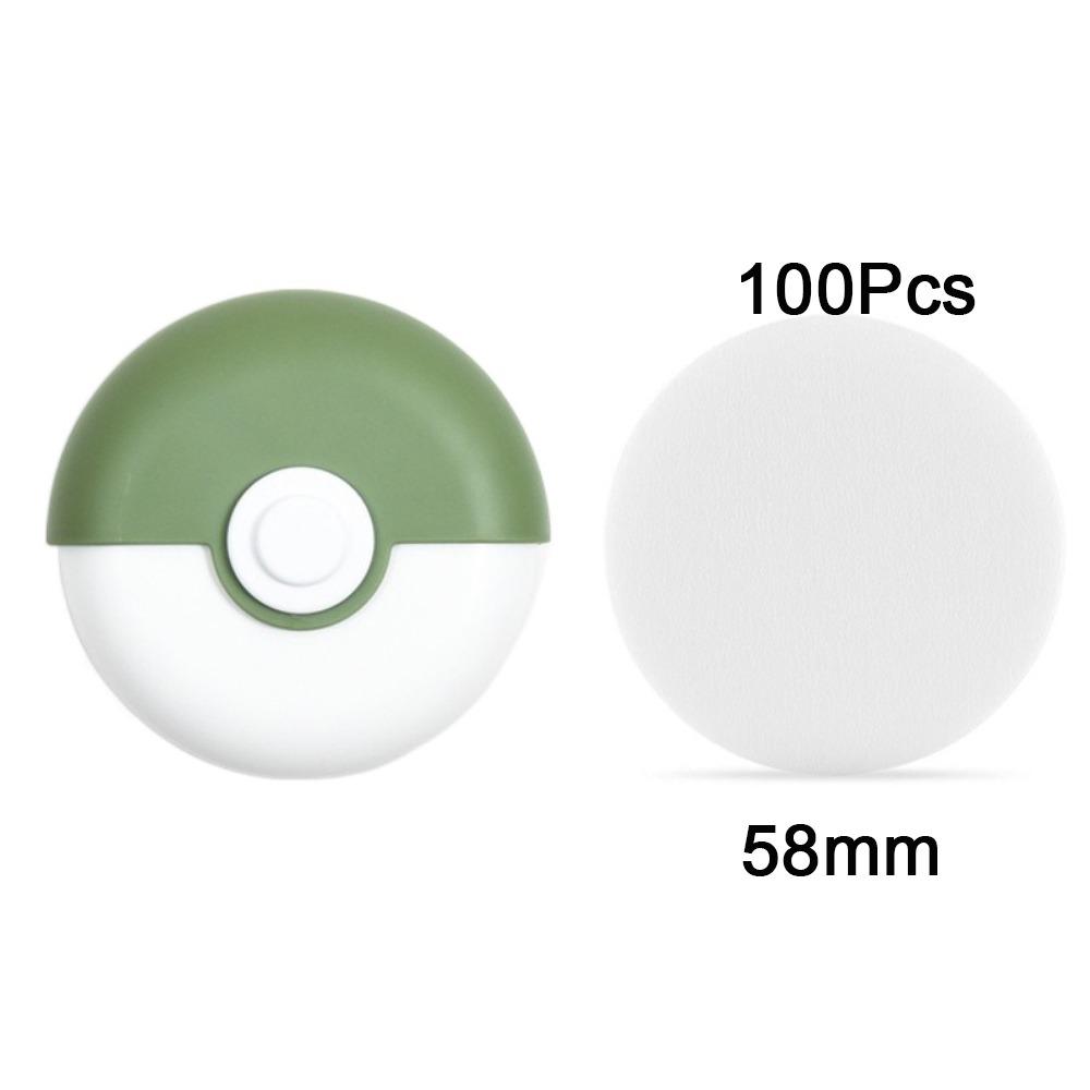 Plastic Coffee Filter Paper Holder Wall Mounted Rotated Cover Powder Bowl Filter Box with Filter Paper Space Saving