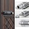 Neues 4-stelliges Kombinations-Schieberiegel-Torschloss Combi-Bolt Riegel Diebstahlsichere Passwortschlösser Mechanischer Digitalcode-Verriegelungsriegel