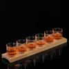 50ml Shot Glass Carved Patterns Vodka Glass Whiskey Shot Glass