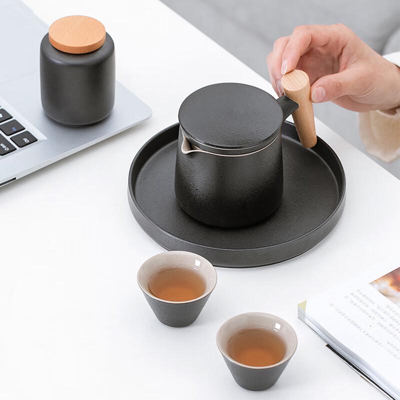 Elegance Ceramic Travel Tea Set
