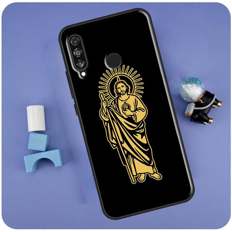 

San Judas Tadeo For Huawei Nova Y70 Y60 Y90 Y61 Y91 Nova 9 10 SE 11 Pro 5T 11i 8i 3i P20 P30 P40 Lite Case Huawei P40 Lite 4G