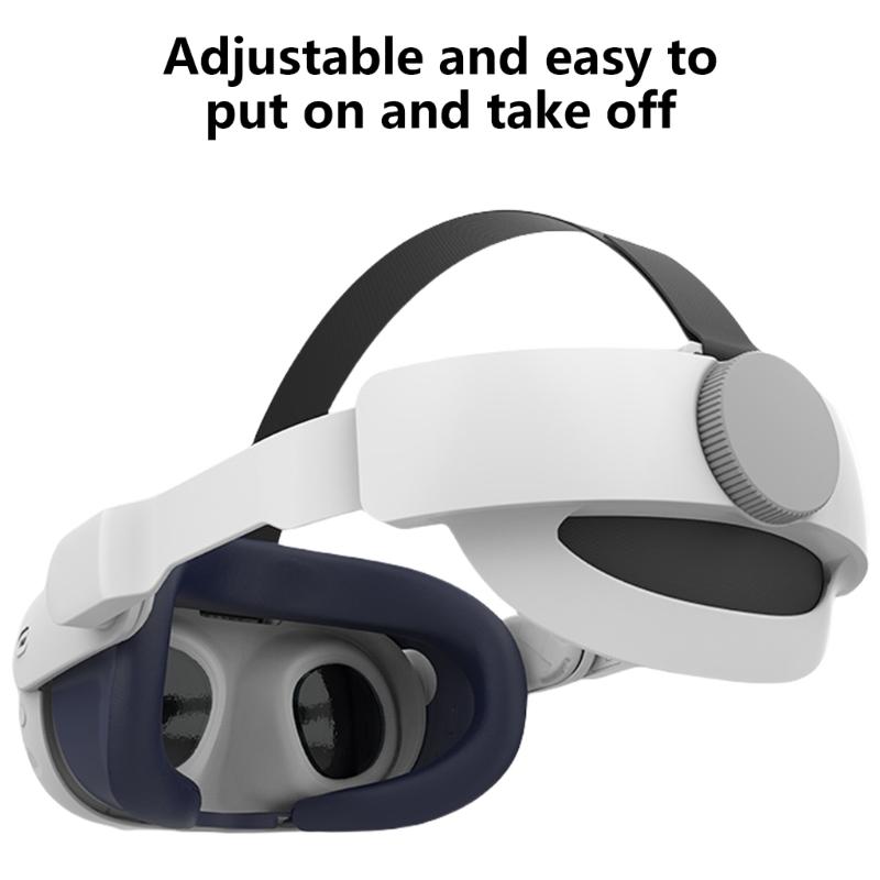 Head Strap for 3 Adjustable Strap Replacement VR Headset Accessories Strap Comfort Reduce Pressure Extend Time