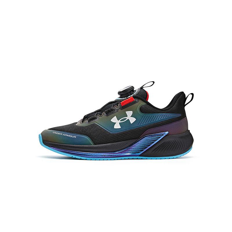 Under Armour Fabric Knob Thick Sole Sports Shoes Fashion Versatile Comfortable Physical Test Low Top Kids Running Shoes Kids Sneakers 2441104