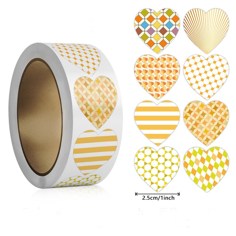 Vlastní logo Razítko Estetické papírnické samolepky Love Valentine's Day Aesthetic X044