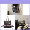 Casual Pink Dot Pattern Backpack With Durable Material For Daily Use And Street Style