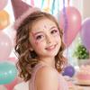 5 Sheets Glitter Butterfly Eye Stickers, Temporary Face Tattoos for Kids, Cartoon Decals for Festival Makeup, Party Decor