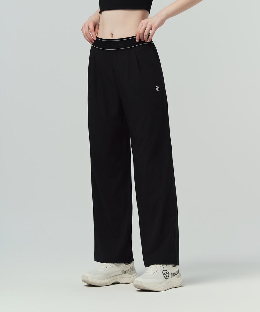 SERGIO TACCHINI W Elastic Waist Woven Wide Pants