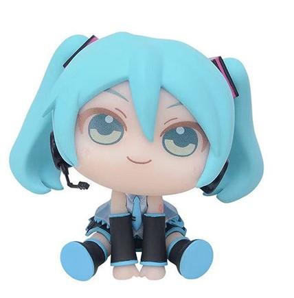 Kawaii Hatsune Miku VOCALOID Fufu Chibi Figurine Cartoon Doll Desktop Ornament Action Figures PVC Models Anime Collectibles